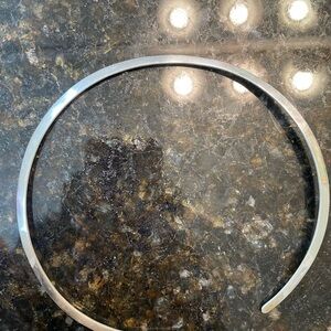Vintage Sterling Silver Collar Choker Necklace